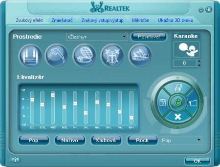 Program na mix zvuku